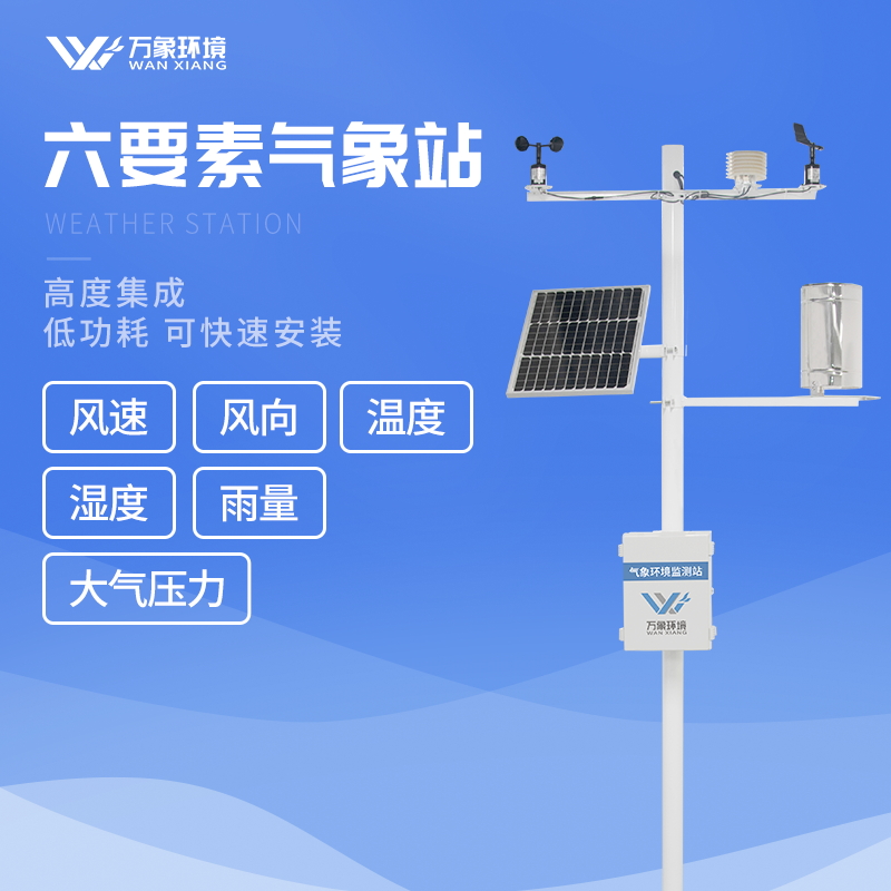 新型六要素自動(dòng)氣象站提醒大寒帶來(lái)雨雪天氣