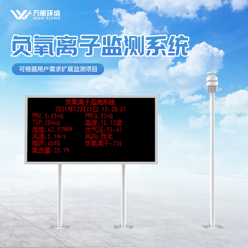 負(fù)氧離子景區(qū)森林監(jiān)測(cè)系統(tǒng)介紹