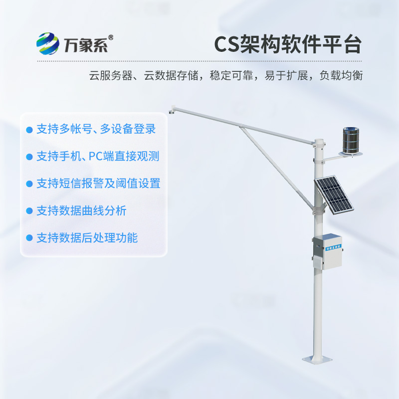 自動雷達(dá)水位雨量監(jiān)測系統(tǒng)，非接觸，精準(zhǔn)測量